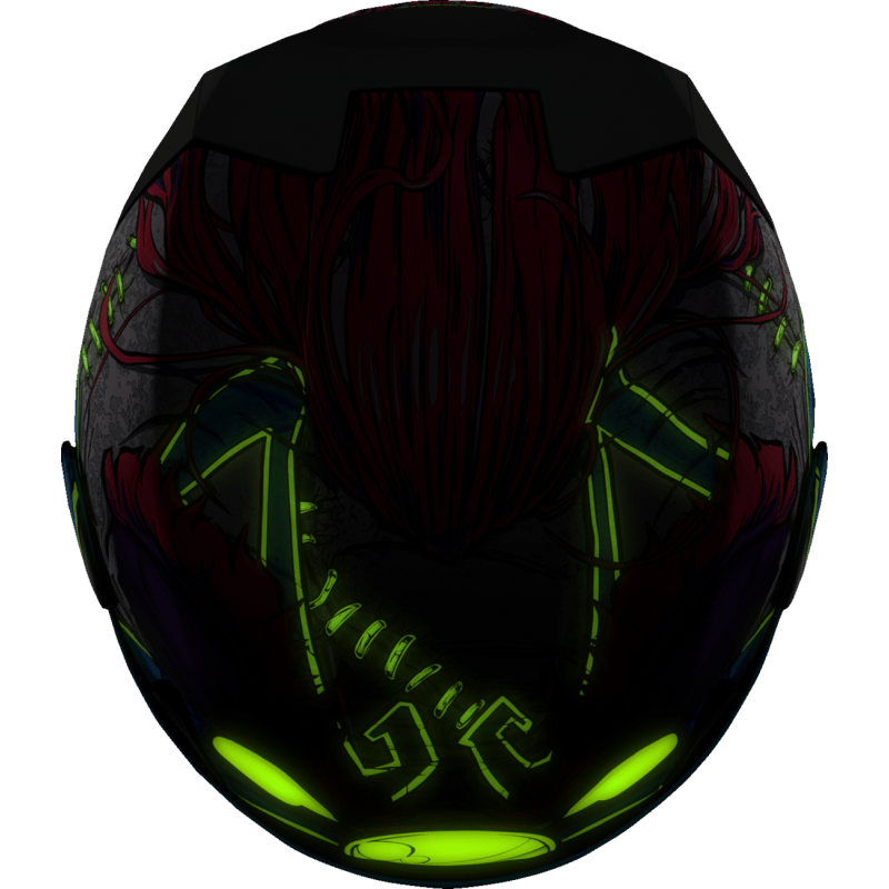 ICON HELMET AFP KRAZY KLOWN 2 - DRIVEN Canada's Powersports 0101 - 176750101 - 17675