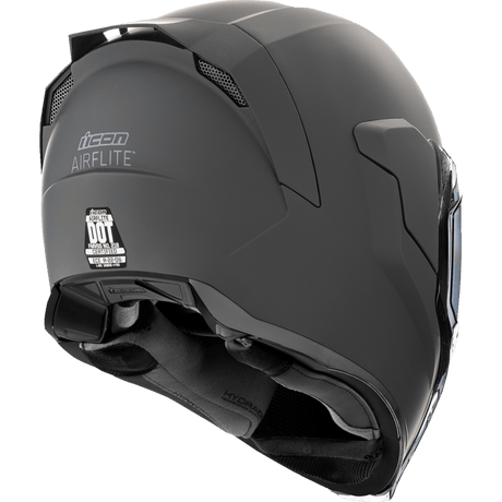 ICON HLMT AFLT DARK RUB Black Other - Driven Powersports