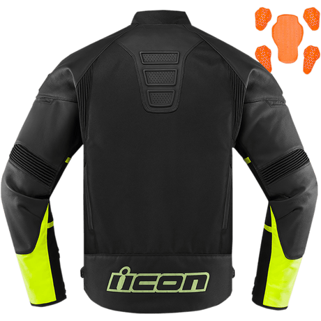 ICON JKT CONTRA2 CE HIVIZ - DRIVEN Canada's Powersports 2810 - 36552810 - 3655