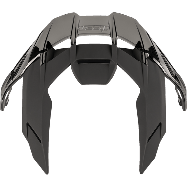 ICON SPOILER ULTRAFLITE MATTE BLACK/DARK - DRIVEN Canada's Powersports 0133 - 16950133 - 1695