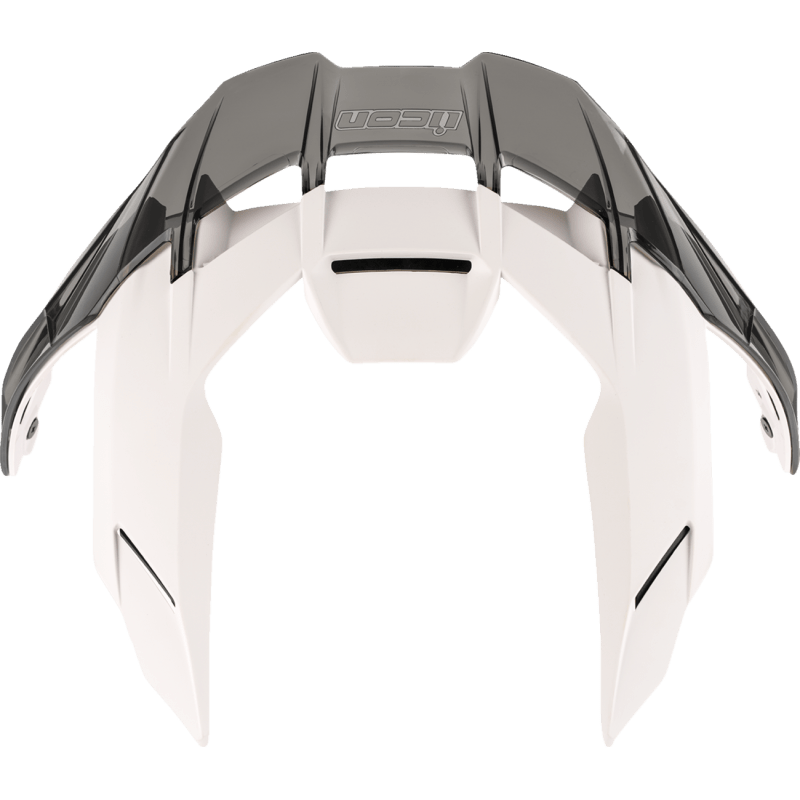 ICON SPOILER ULTRAFLITE MATTE WHITE/DARK - DRIVEN Canada's Powersports 0133 - 16960133 - 1696