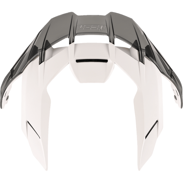 ICON SPOILER ULTRAFLITE MATTE WHITE/DARK - DRIVEN Canada's Powersports 0133 - 16960133 - 1696