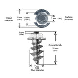 IGRIP SHOULDER STUDS SS15 - DRIVEN Canada's Powersports 185568000676SS - 151000