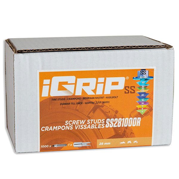 IGRIP SNOW STUDS SS28R - DRIVEN Canada's Powersports 185568001000SS - 281000R