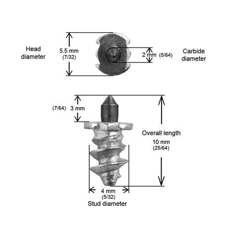 IGRIP TIRE STUDS SS06R - DRIVEN Canada's Powersports 185568000546SS - 06150R