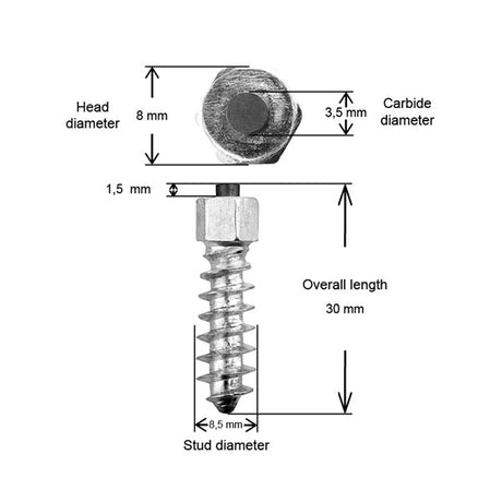 IGRIP TIRE STUDS ST30 - DRIVEN Canada's Powersports 185568000270ST - 30100