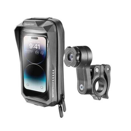 INTERPHONE 7" WATERPROOF QUIKLOX CASE WITH HANDLEBAR MOUNT (SMQUIKLOXWPPRO) - DRIVEN Canada's Powersports SMQUIKLOXWPPRO