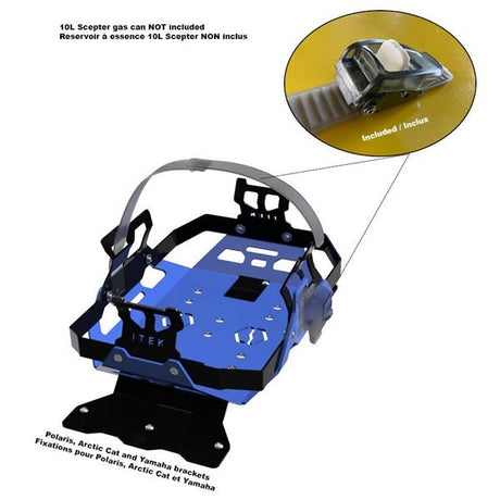 ITEK GAS CAN BRACKET KIT - DRIVEN Canada's Powersports RACK02 - PO - PBRACK02 - PO - PB