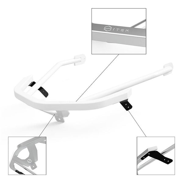 ITEK POLARIS FRONT BUMPER - DRIVEN Canada's Powersports FB01 - MA - WHFB01 - MA - WH