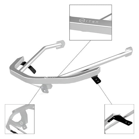ITEK POLARIS FRONT BUMPER (FB01 - PO - AL) - DRIVEN Canada's Powersports 779421873264FB01 - PO - AL