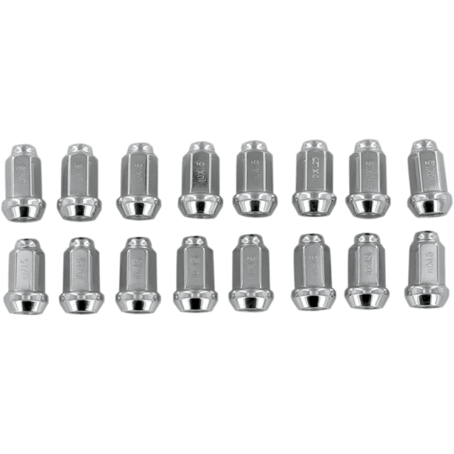 ITP 10 X 1.50 TAPER CHROME LUG NUT 16/BOX (ALUG17BX) - DRIVEN Canada's Powersports 033259004109ALUG17BX
