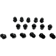 ITP 10MM TAPER BLACK LUG NUT 16/BOX - DRIVEN Canada's Powersports 033259912756BLUG11BX