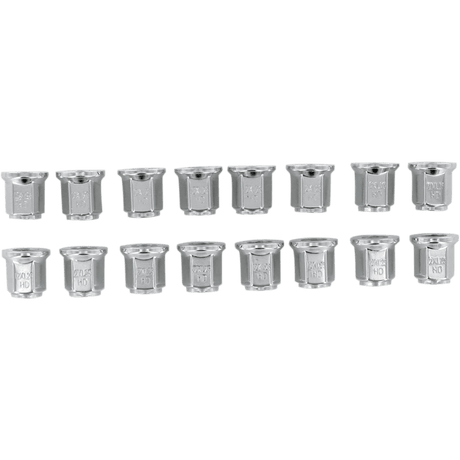 ITP 12MM FLAT CHROME LUG NUT 16/BOX (ALUG16BX) - DRIVEN Canada's Powersports 033259670519ALUG16BX