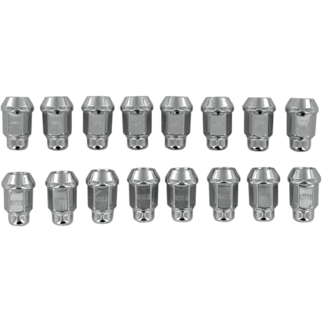 ITP 12XL1.50 TAPER CHROME LUG NUT 16/BOX (ALUG18BX) - DRIVEN Canada's Powersports 033259028396ALUG18BX