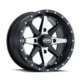 ITP CYCLONE WHEEL 15X7 4/110 5+2 BLACK MACHINED - DRIVEN Canada's Powersports 0709641162531522307727B