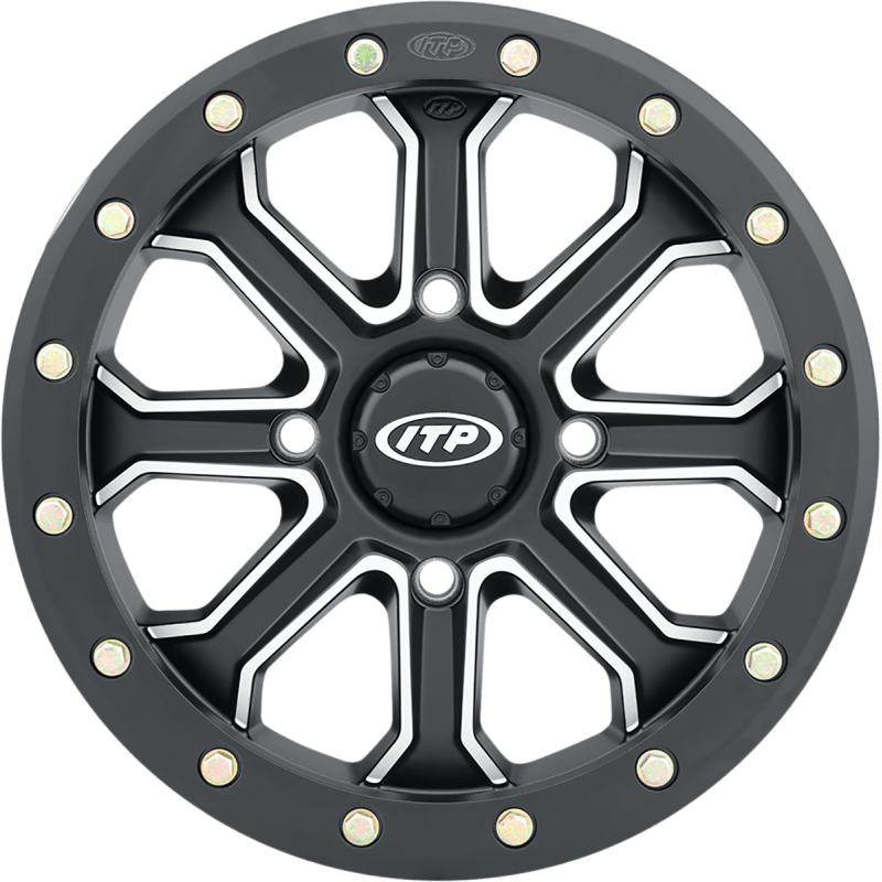 ITP INERTIA BEADLOCK 15X7 4/137 5+2 (+30MM) MACHINED - DRIVEN Canada's Powersports 7852020305111522527727B
