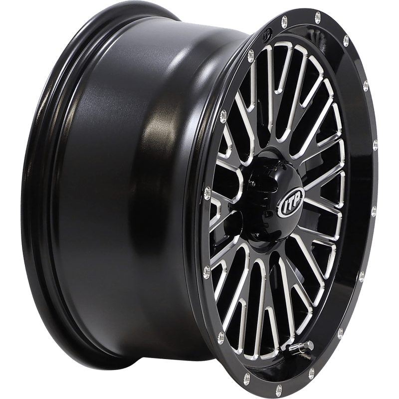 ITP MOMENTUM 14X7 4/137 5+2 (+30MM) GLOSS MACHINED - DRIVEN Canada's Powersports 7852020495821422735731B