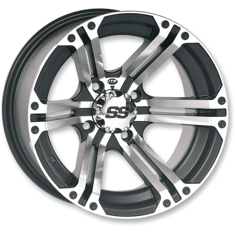 ITP SS212 ALLOY 12X7 4/137 5+2 MACH - BLACK (1228368404B) - DRIVEN Canada's Powersports 0332590031881228368404B