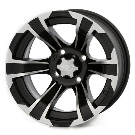 ITP 14X8 4/110 3+5 SS312 MACH MT/BK - WHEEL (1428446536B) - DRIVEN Canada's Powersports 0332590343281428446536B