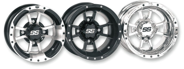 ITP SS112 SPORT WHEEL 9X8 4/110 3+5 REAR MACH - BLACK (0928385404B) - DRIVEN Canada's Powersports 0332590058090928385404B