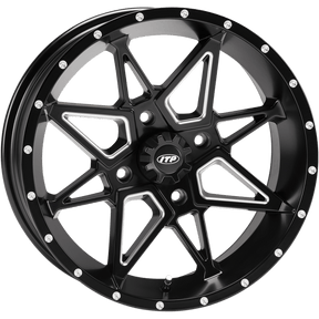 ITP TORNADO 15X7 4/110 5+2 (BLACK WITH MILLED ACCENTS) - DRIVEN Canada's Powersports 0466844652301521956727B