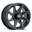 ITP TWISTER 14X7 4/136 5+2 (BLACK MILLED ACCENT) LEFT - DRIVEN Canada's Powersports 0709641208611422328727BL