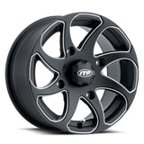 ITP TWISTER 14X7 4/156 5+2 (BLACK MILLED ACCENT) RIGHT - DRIVEN Canada's Powersports 0709641209601422329727BR
