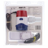 JABSCORULE 360 GPH STANDARD BILGE PUMP KIT WITH FLOAT SWITCH (24DA - 35A) - DRIVEN Canada's Powersports 04223710652024DA - 35A