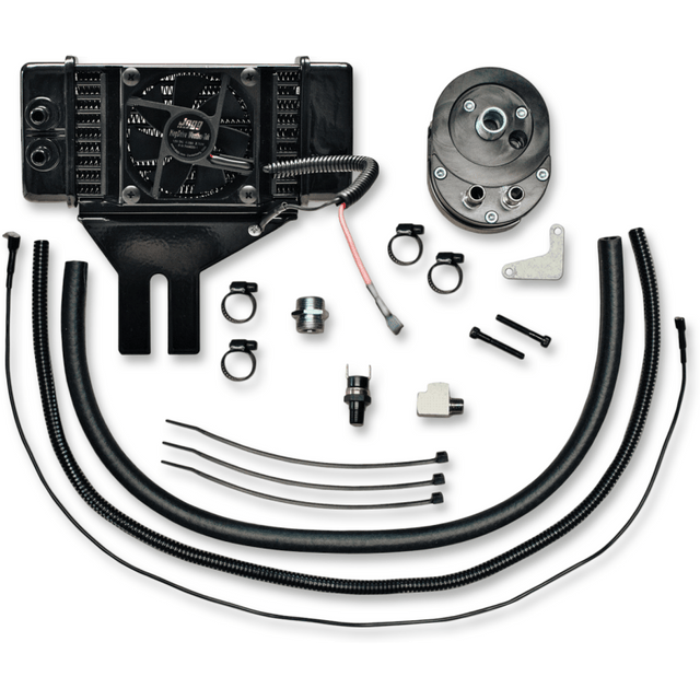 JAGG OIL COOLERS OIL COOLER KT 10R LOW FAN (751 - FP2500 - 0323) - DRIVEN Canada's Powersports 751 - FP2500 - 0323