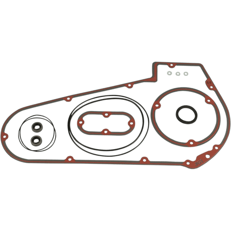 JAMES GASKET 65 - 12 FL/FLH/FX/S PRIM &INSP CVR GASK KT (JGI - 60538 - 81 - K) - DRIVEN Canada's Powersports 840037911432JGI - 60538 - 81 - K