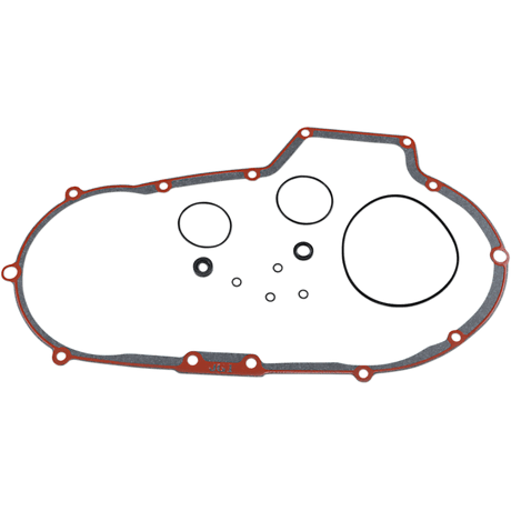 JAMES GASKET 91 - 03 PRI CVR GASKET W/SEALS KIT - DRIVEN Canada's Powersports 840037909668JGI - 34955 - 89 - K