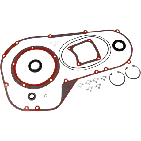 JAMES GASKET 94 - 04 FLT/FXR PRIM CVR GASK&SEAL KIT (JGI - 34901 - 94 - K) - DRIVEN Canada's Powersports 840037909149JGI - 34901 - 94 - K