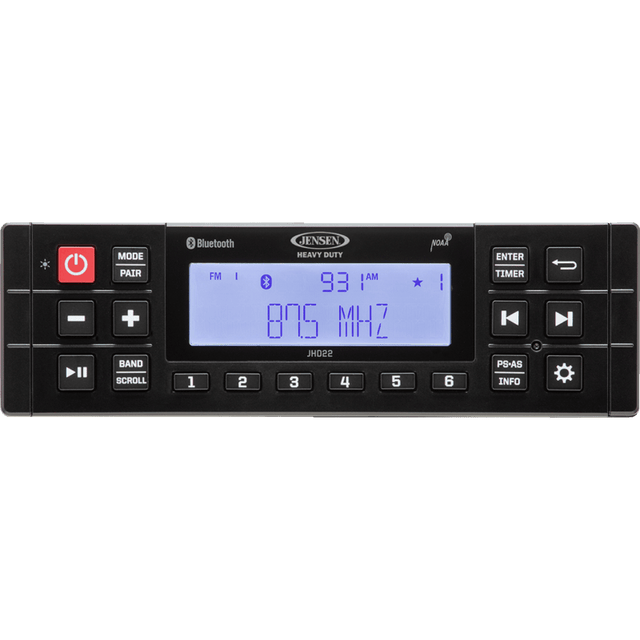 JENSEN HEAVY DUTY STEREO JHD22B - DRIVEN Canada's Powersports JHD22B