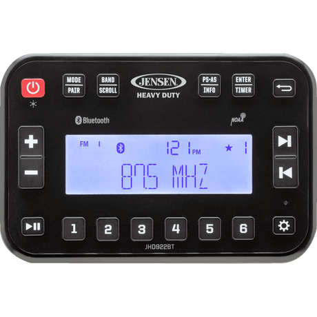 JENSEN HEAVY DUTY STEREO JHD922BT - DRIVEN Canada's Powersports JHD922BT