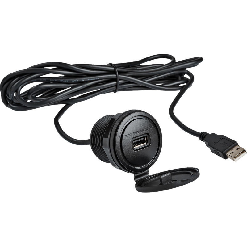 JENSEN PANEL MOUNT USB HUB (USBP124A) - DRIVEN Canada's Powersports USBP124A