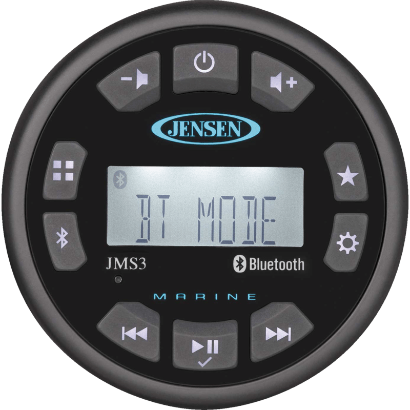 JENSEN STEREO BT 3 ROUND 160W (JMS3RTL) - DRIVEN Canada's Powersports JMS3RTL