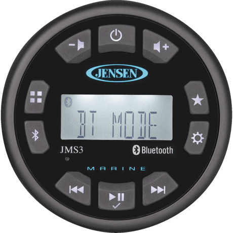 JENSEN STEREO BT 3 ROUND 160W (JMS3RTL) - DRIVEN Canada's Powersports JMS3RTL