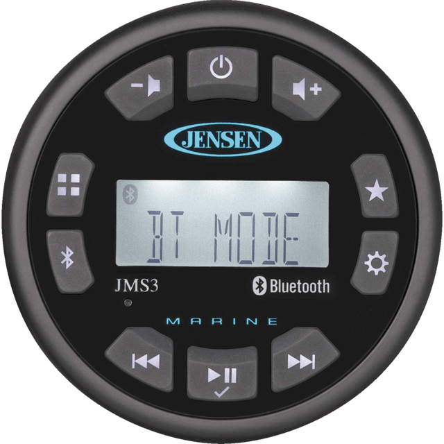 JENSEN STEREO BT 3 ROUND 160W (JMS3RTL) - DRIVEN Canada's Powersports JMS3RTL