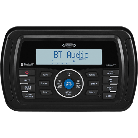 JENSEN STEREO JHD40BT BLUETOOTH - DRIVEN Canada's Powersports JHD40BT