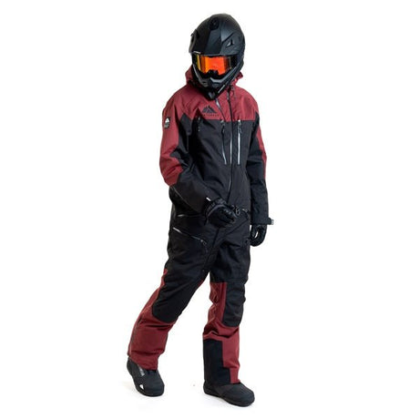 JETHWEAR 1 PIECE THEONE V2 MEN BK/BURG SHELL - DRIVEN Canada's Powersports 7340107562494J2531 - 080 - XS