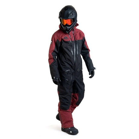 JETHWEAR 1 PIECE THEONE V2 MEN BK/BURG SHELL - DRIVEN Canada's Powersports 7340107562494J2531 - 080 - XS