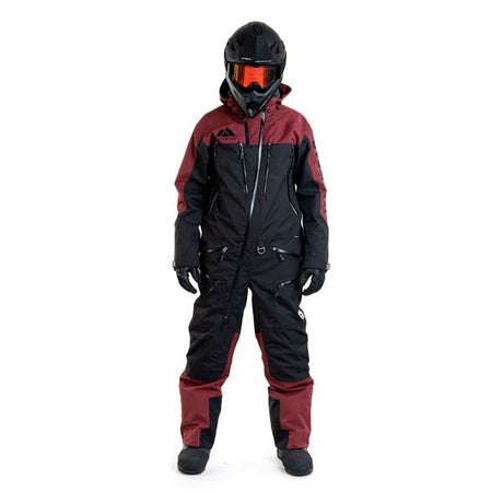 JETHWEAR 1 PIECE THEONE V2 MEN BK/BURG SHELL - DRIVEN Canada's Powersports 7340107562494J2531 - 080 - XS