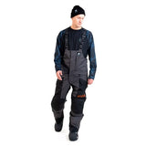 JETHWEAR BIB PANT MEN TREELINE BK/IRON/OG SHELL - DRIVEN Canada's Powersports 7340107561862J2522 - 025 - S