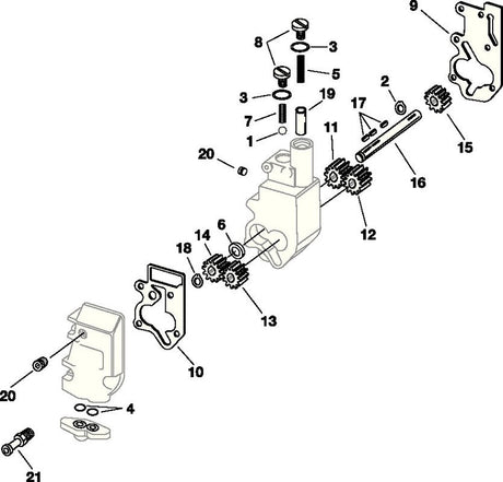 JIMS 68 - 99 O/PUMP DR/SHAFT (26346 - 69/70) - DRIVEN Canada's Powersports 26346 - 69/70