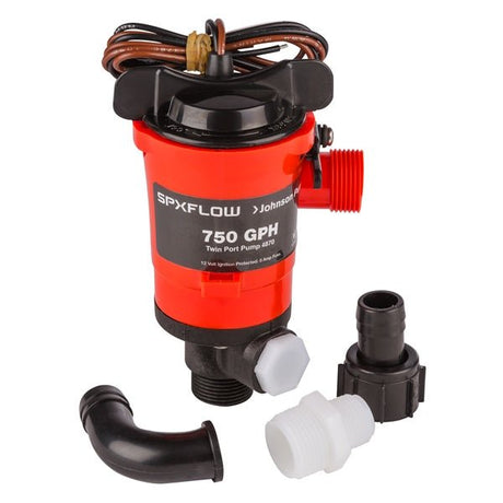 JOHNSONPUMP LIVEWELL AERATING PUMP (48703) - DRIVEN Canada's Powersports 72932148703048703