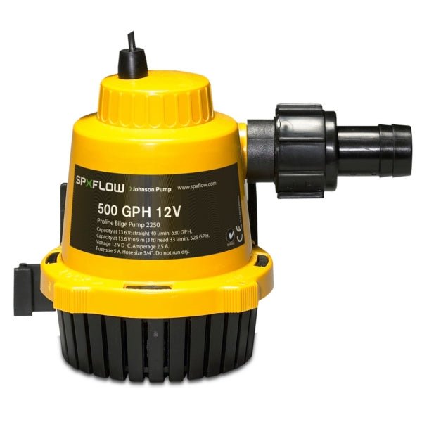 JOHNSONPUMP PRO - LINE STYLE BILGE PUMPS (22502) - DRIVEN Canada's Powersports 72932122502122502