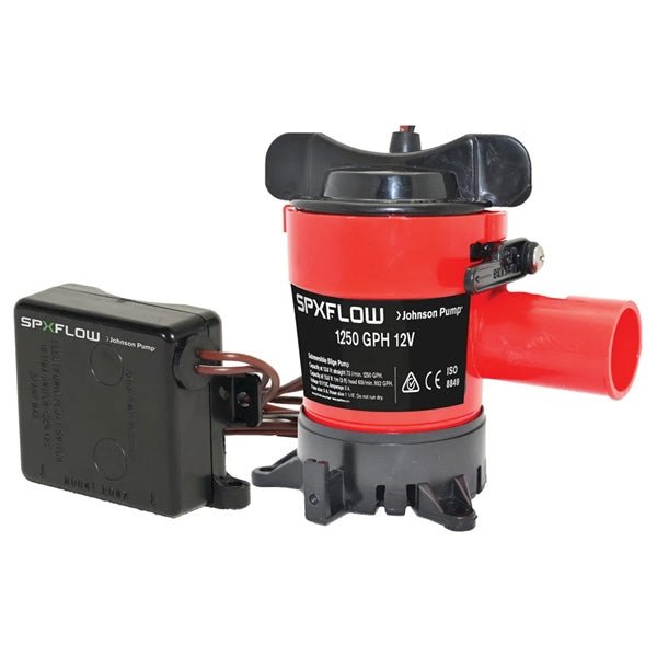 JOHNSONPUMP ULTIMA COMBO 1250 GPH BILGE PUMP (08203 - 00) - DRIVEN Canada's Powersports 72932108203708203 - 00