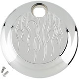 JOKER MACHINE 08 - UP FUEL DOOR FLAME CHROME (04 - 522 - 3) - DRIVEN Canada's Powersports 04 - 522 - 3