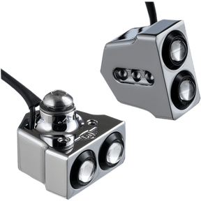 JOKER MACHINE DUAL RAT EYE SIDE MOUNT T/S CHROME (PR) - DRIVEN Canada's Powersports 05 - 208 - AC