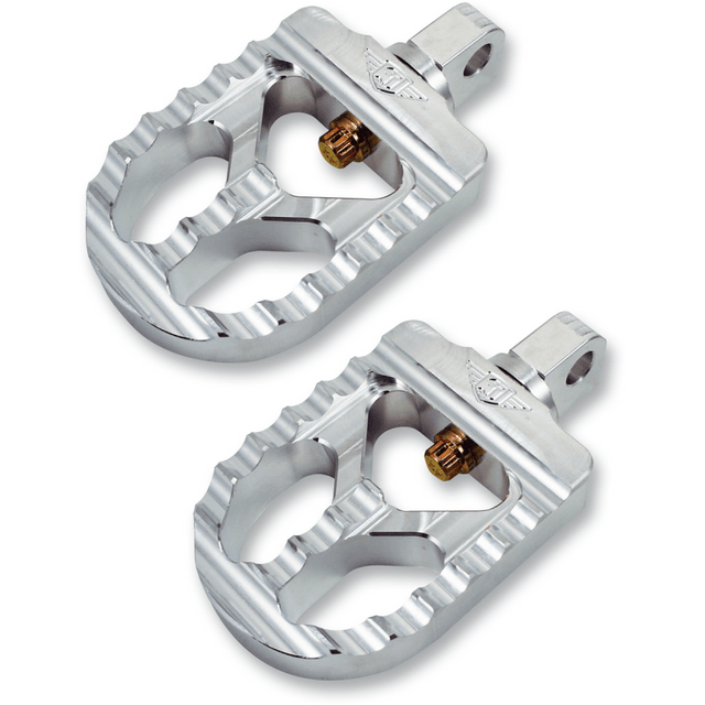 JOKER MACHINE SERRATED FOOTPEG SHORT RAW IND/VIC (08 - 57 - 5) - DRIVEN Canada's Powersports 08 - 57 - 5